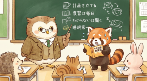 赤点を回避したい動物